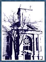 Old Drawing of St. Mary Exterior